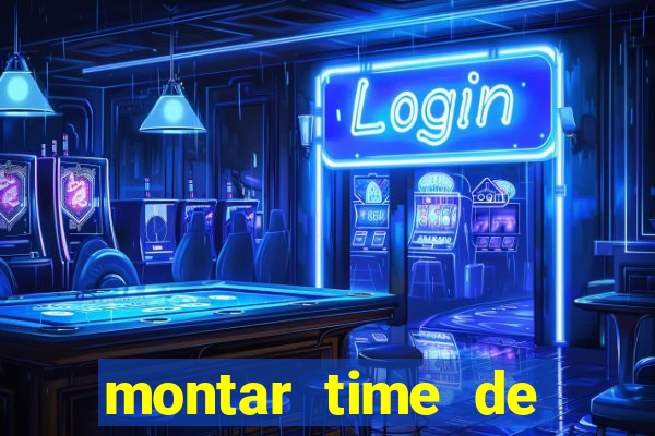 montar time de futebol site